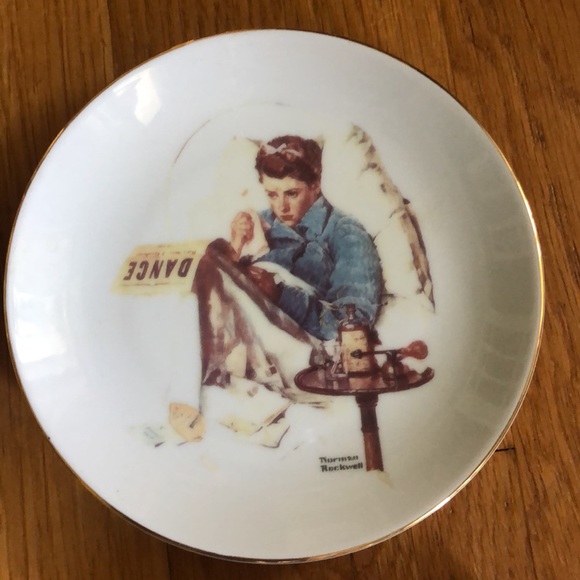 Set of 6  Norman Rockwell Museum 6 1/2" Collector Plates Limited Edition - Picture 4 of 8